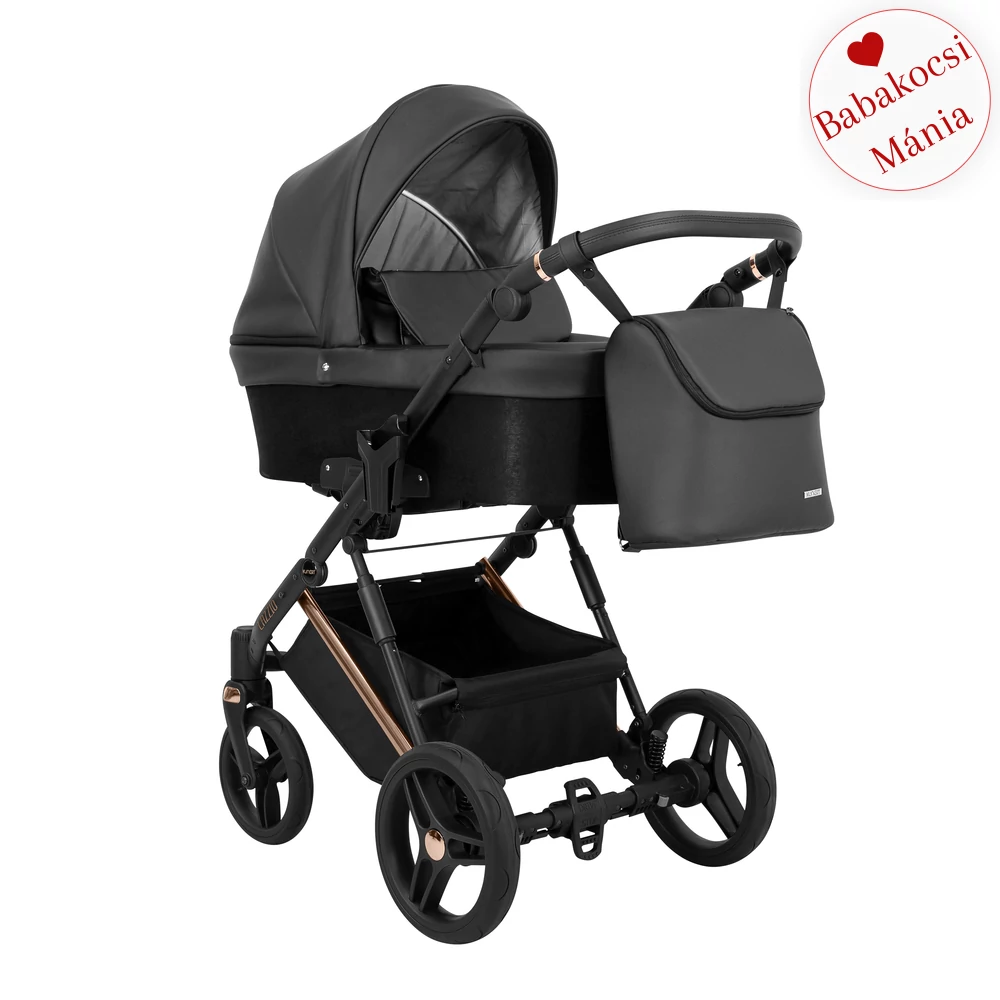 Babakocsi - Kunert Lazzio Premium 3in1 - Cooper - 11 Eco - 0-13 kg-ig használható Kent hordozóval