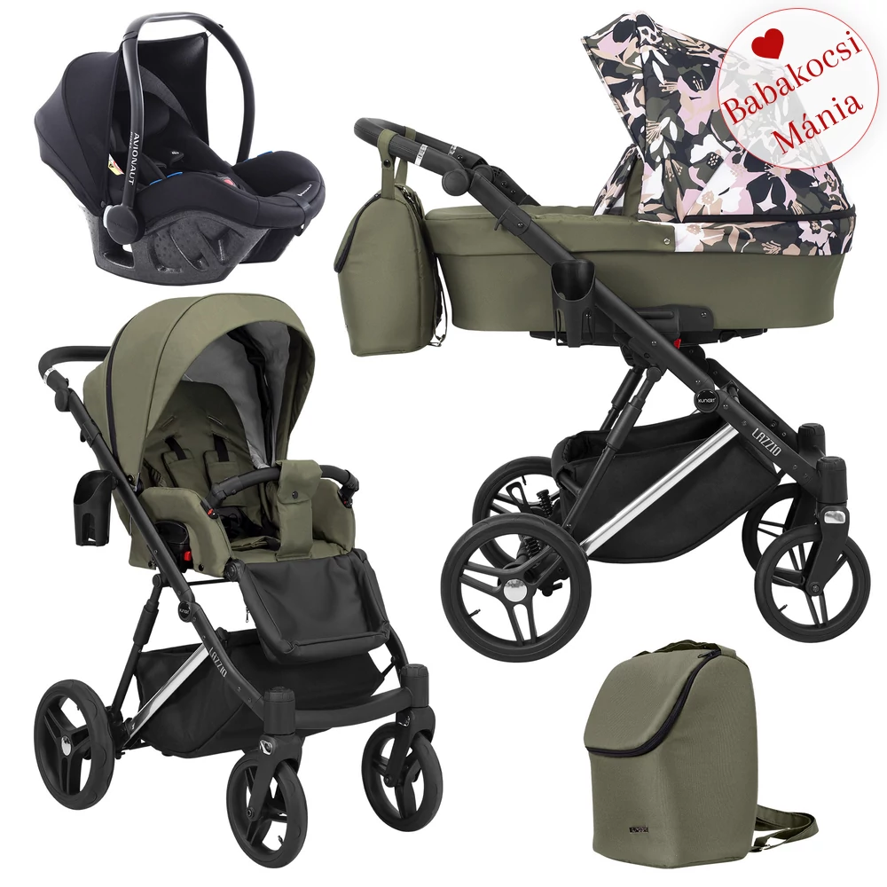 Babakocsi - Kunert Lazzio Premium 3in1 - Silver - 02