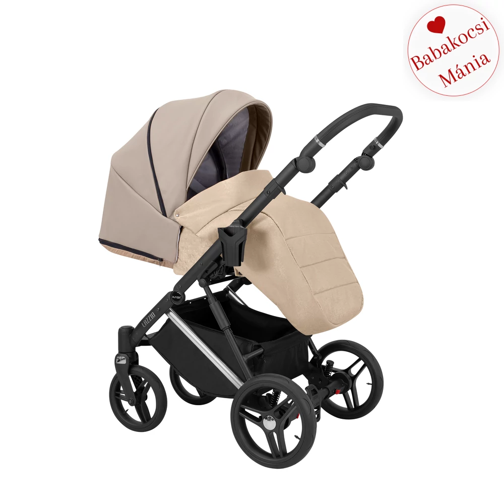 Babakocsi - Kunert Lazzio Premium 2in1 - Silver 12 Eco