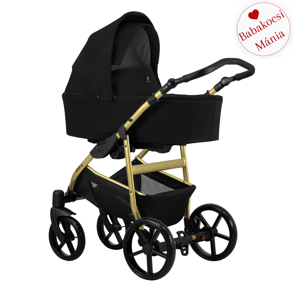 Babakocsi - Kunert Mata 3in1 - 10 - arany vázzal - Trix hordozóval (0-13kg-ig használható)