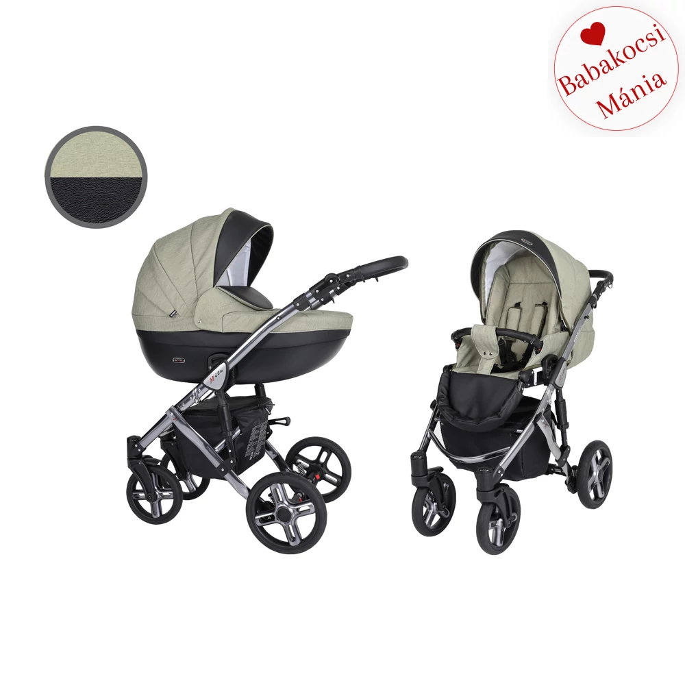 Babakocsi - Kunert Mila Premium Class 2in1 - Oliva