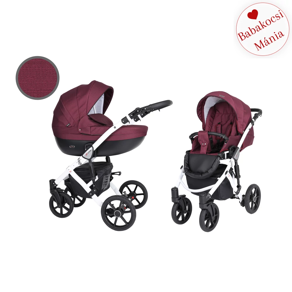 Babakocsi - Kunert Mila 2in1 - Bordó