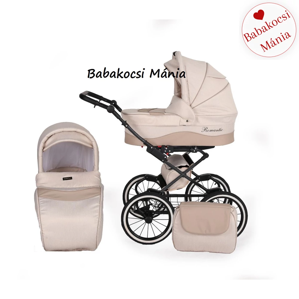 Babakocsi - Kunert Romantic 2in1 - Bézs-krém