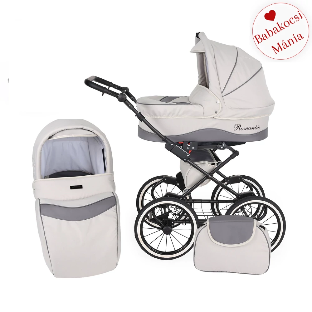 Babakocsi - Kunert Romantic 2in1 - Szürke-grafit