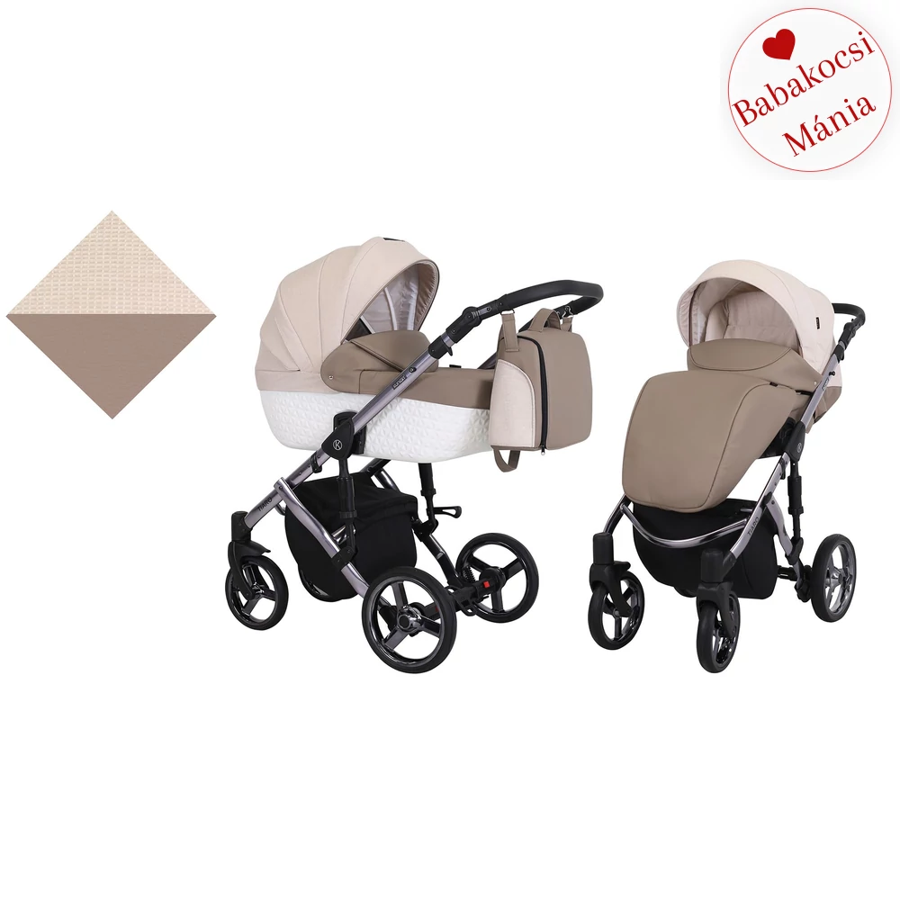 Babakocsi - Kunert Tiaro Premium 2in1 - Barna-krém