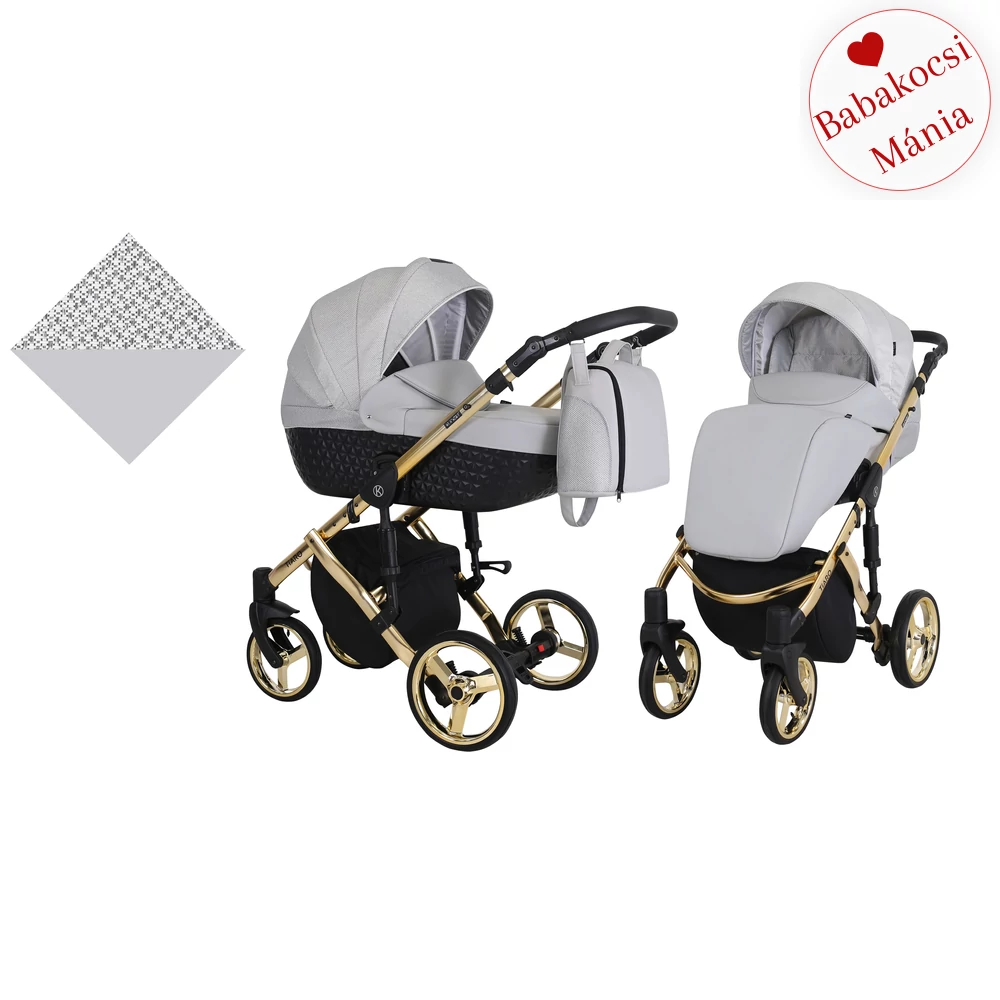 Babakocsi - Kunert Tiaro Premium 2in1 - Szürke