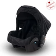Kép 2/3 - Babahordozó autós ülés 0-10 kg-ig - Berry Baby -  fekete