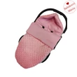 Kép 1/3 - Bundazsák - Berry Baby Classic - hordozóba és mózesbe - málna rózsaszín minky