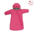 Kép 1/3 - Bundazsák hordozóba és mózesbe - vízlepergető pink 62-es