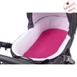 Kép 1/2 - Kókusz matrac babakocsi mózes részébe - Berry Baby - pink polár