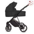 Kép 1/16 - BabyActive alumínium vázas babakocsi: MUSSE ULTRA - Black - szürke vázzal