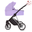 Kép 1/12 - BabyActive alumínium vázas babakocsi: MUSSE ULTRA - Lilac - ezüst színű vázzal