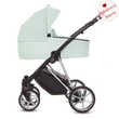 Kép 1/12 - BabyActive alumínium vázas babakocsi: MUSSE ULTRA - Mint - ezüst színű vázzal