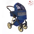 Kép 6/15 - Babakocsi - BabyActive MUSSE ROYAL 2in1 - Blueberry