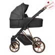Kép 1/15 - BabyActive alumínium vázas babakocsi: MUSSE Royal Onyx