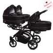 Kép 1/10 - BabyActive ikerbabakocsi hármasikrek számára: Trippy Black