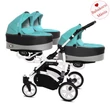 Kép 6/10 - Ikerbabakocsi hármasikrek számára - BabyActive Trippy PREMIUM 2in1 - Tropic
