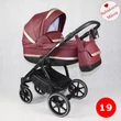 Kép 1/3 - Multifunkciós babakocsi Berry Baby Sojan Nori 3in1 - bordó-arany