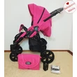 Kép 2/5 - Sportbabakocsi – Berry Baby Active - Rose - fehér vázzal
