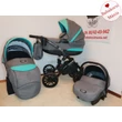 Kép 2/3 - Babakocsi - Berry Baby Moon 3in1 - Menta Rainbow