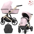 Kép 1/3 - Kunert Arizo Premium alumínium vázas 2in1 babakocsi: Pink ECO