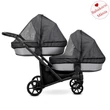 Kép 14/17 - Ikerbabakocsi - Kunert Brav Duo 3in1 - Grey 03