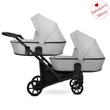 Kép 3/17 - Ikerbabakocsi - Kunert Brav Duo 3in1 - Grey 03