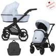 Kép 1/3 - Kunert Brav alumínium vázas 2in1 babakocsi: 14 Baby Blue Eco