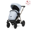 Kép 3/3 - Babakocsi - Kunert Brav 3in1 - 14 Baby Blue Eco - pezsgő vázzal