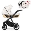 Kép 5/8 - Babakocsi - Kunert Ivento GLAM 3in1 - 18 White Style - eco bőr