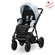 Kép 4/5 - Babakocsi - Kunert Ivento GLAM 3in1 - 22 Baby Blue Metalic - eco bőr