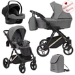Kép 1/6 - Multifunkciós babakocsi Kunert Lazzio Premium 3in1 - hordozóval - 06 szürke
