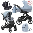 Kép 8/9 - Babakocsi - Kunert Lazzio Premium 3in1 - Silver - 14 Eco