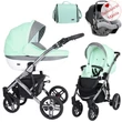 Kép 4/7 - Babakocsi - Kunert Mila Premium Class 3in1 - Menta pöttyös