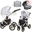 Kép 6/8 - Babakocsi - Kunert Mila Premium Class 3in1 - Szürke indás