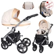 Kép 5/6 - TRIX BABAHORDOZÓVAL - Kunert Mila Premium Class 3in1 babakocsi - krém gold