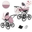 Kép 6/9 - Babakocsi - Kunert Romantic 3in1 - fekete vázzal - 15 eco bőr