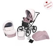 Kép 7/9 - Babakocsi - Kunert Romantic 3in1 - fekete vázzal - 15 eco bőr