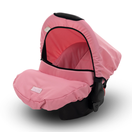 Babahordozó autós ülés 0-10 kg-ig - Berry Baby -  rózsaszín