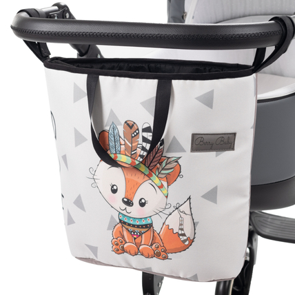 Bevásárló táska babakocsira - Berry Baby Comfort Shopping Bag - rókás