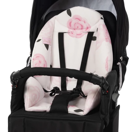 Babakocsi szűkítőbetét - Berry Baby Zizi - rózsaszín rózsás