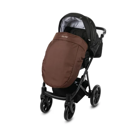Babakocsi lábzsák - univerzális Berry Baby termék - vízlepergetős barna