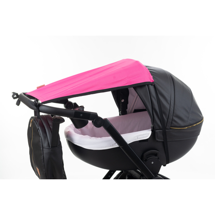 Babakocsi vitorla - univerzális Berry Baby termék - pink
