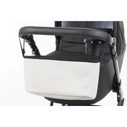 Babakocsira rögzíthető tároló táska és rendező - Berry Baby Comfort - fehér eco