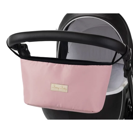 Babakocsira rögzíthető tároló táska és rendező - Berry Baby Comfort - babarózsaszín