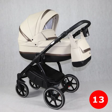 Multifunkciós babakocsi Berry Baby Sojan Nori 3in1 - krém