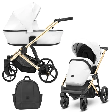 Kunert Arizo Premium alumínium vázas 2in1 babakocsi: Pink ECO