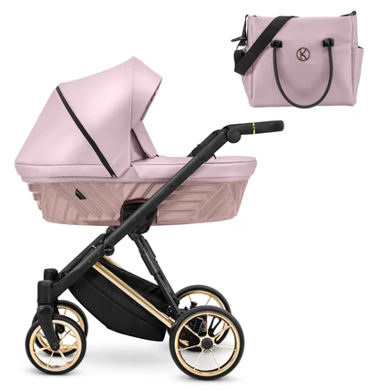 Kunert Ivento Premium mély babakocsi: Pink Metalic