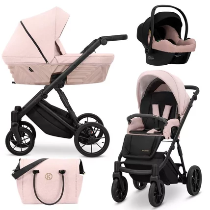 Multifunkciós babakocsi - Kunert Ivento 3in1 - 11 Smoky Pink
