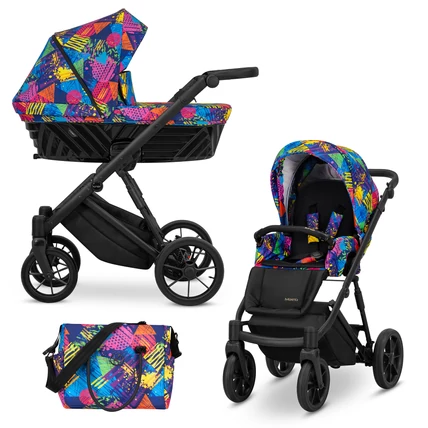 Kunert Ivento többfunkciós alumínium vázas babakocsi: Colors Impresion